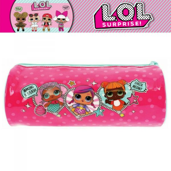 LOL Surprise Barrel Pencil Case Girls School Stationary 22 cm Licensed Storage - Image 4