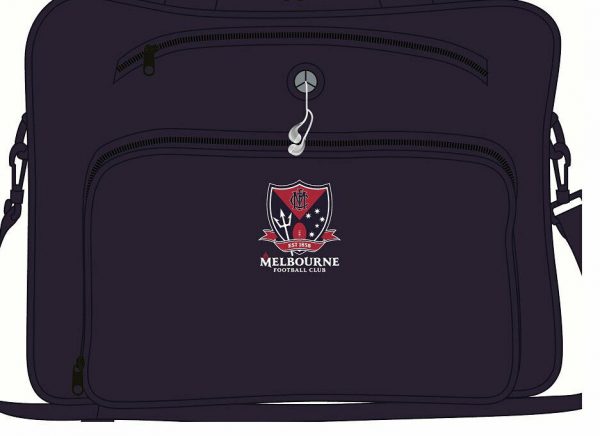 Melbourne Demons AFL Laptop Briefcase Business Satchel Bag Footy Sports Travel - Image 5