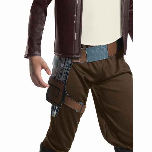 Poe Dameron X-Wing Fighter Deluxe Costume Kids Disney Star Wars 8-10 Boys Flight - Image 5