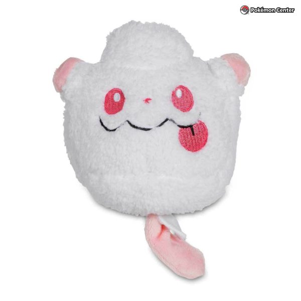 Pokemon Center SWIRLIX Pink Plush Soft Toy 8" Poke' doll Cotton Candy Fairy