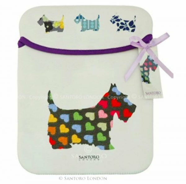 Santoro London Scottie Puppy Dogs Ipad Case Cover Protective Sleeve Neoprene - Image 4