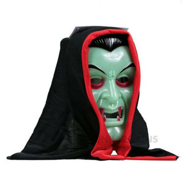 Vampire Dracula Mask Glow in the Dark Mini Cape Halloween Costume Accessory Kid - Image 4