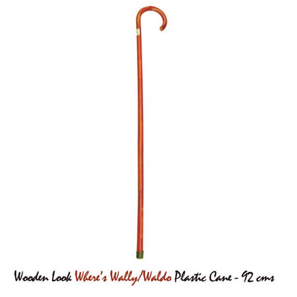 Walking Stick Cane Where's Waldo Wally Costume Prop Bookweek Accessory Adult 92c - Image 3