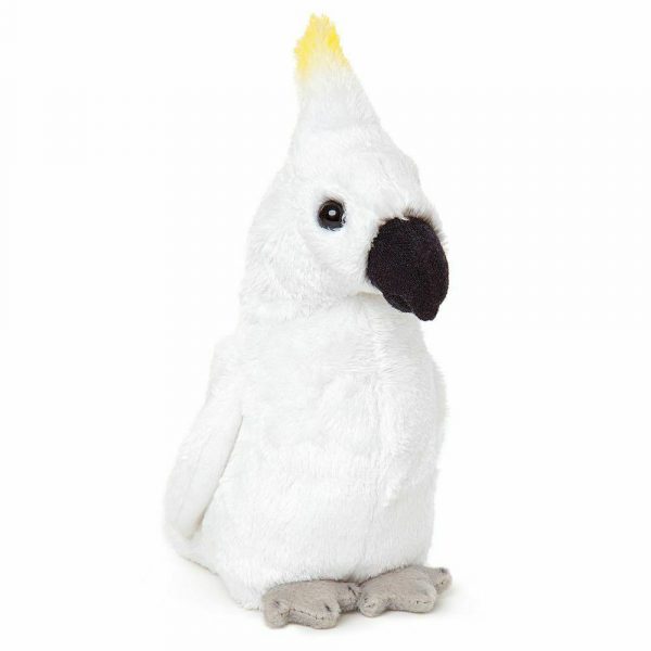 Wild Camille Jr Cockatoo Parrot White 20cm Toys Soft Plush Bird Child Gift