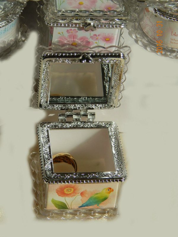 6 Jewellery Trinket Box Favour Bonbonniere Wedding Christening Birthday Keepsake - Image 4