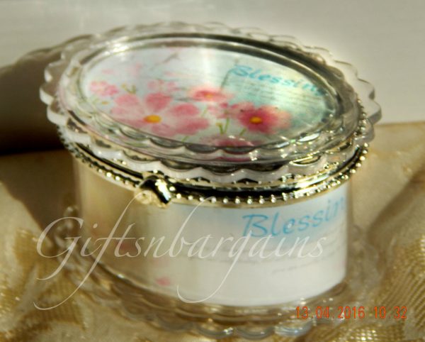 6 Jewellery Trinket Box Favour Bonbonniere Wedding Christening Birthday Keepsake - Image 9