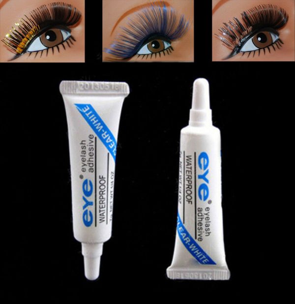 7g/Box Clear White Waterproof Eye Lash Glue False Eyelashes Adhesive Gum Adult