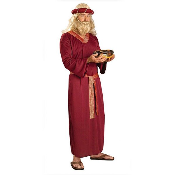 BIBLICAL COSTUME MEN SHEPHERD WISE MAN MAGI ROBE JOSEPH EASTER CHRIST NATIVITY - Image 3