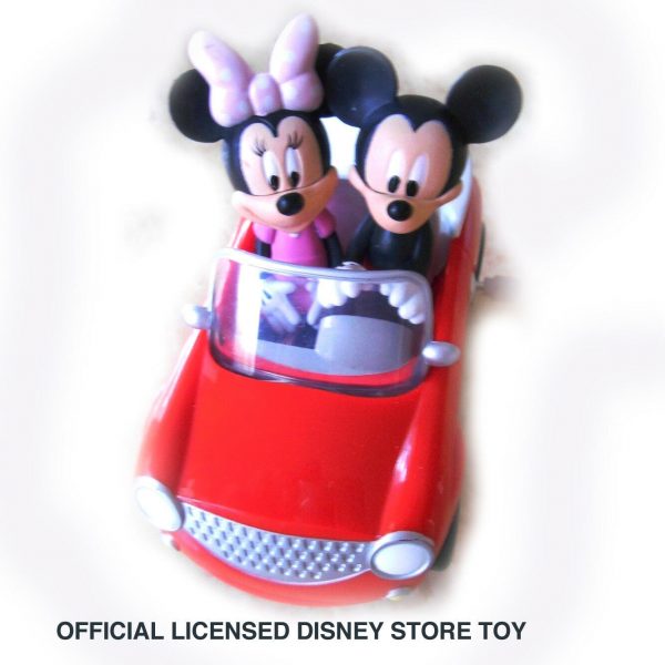 DISNEY MICKEY & MINNIE MOUSE TOY CAR WIND UP SOUND CHILD KID BOY CHRISTMAS GIFT - Image 7