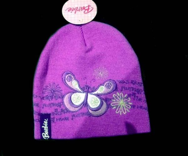 Dora Barbie or Mr Men Little Miss Girls Beanies Kids Character Double Knit Caps - Image 8