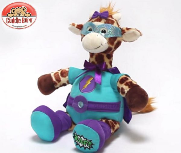 Gigi The Great Animated Giraffe Plush Talking Light-up Toy Kids Gift Cuddlebarn - Image 3