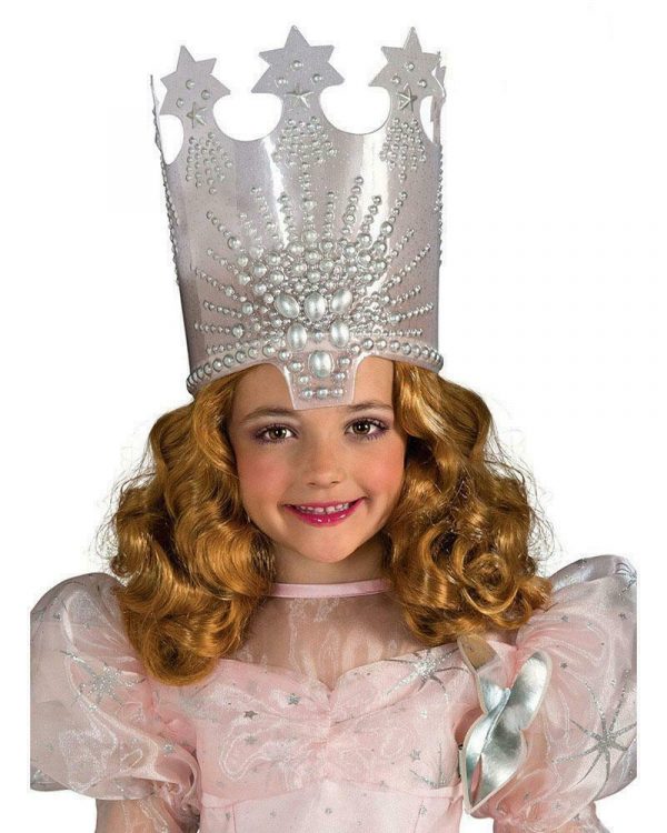 Glinda The Good Witch Blonde Wig Girls Kids The Wizard of Oz Costume Book Week