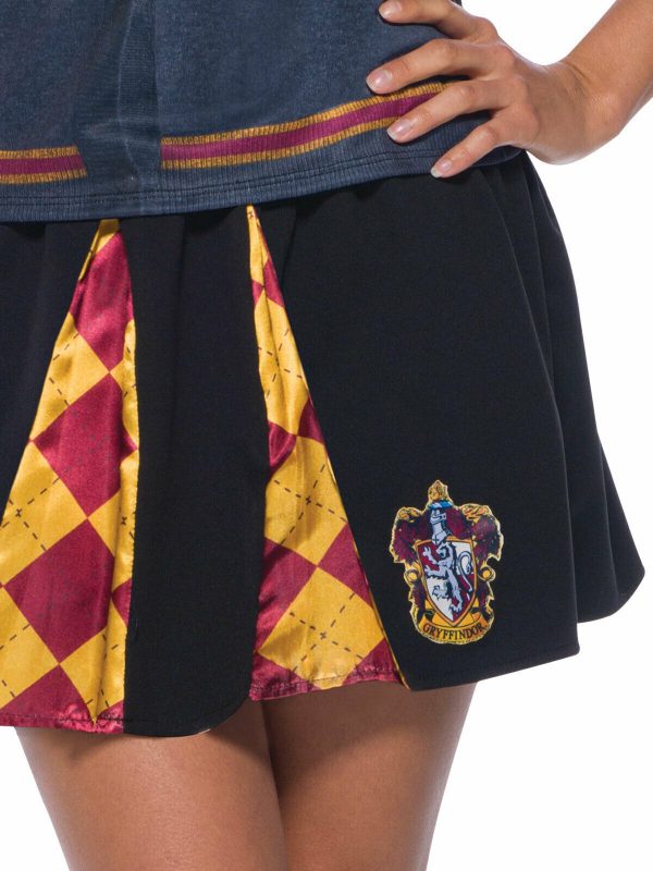 Gryffindor Harry Potter Costume Licensed Adult Teen Girl Bookweek Hermione Skirt - Image 3