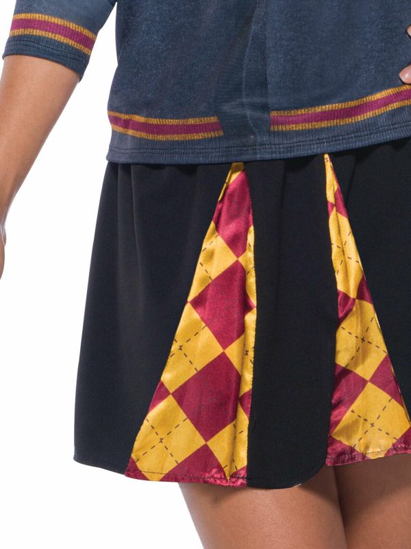 Gryffindor Harry Potter Costume Licensed Adult Teen Girl Bookweek Hermione Skirt - Image 4