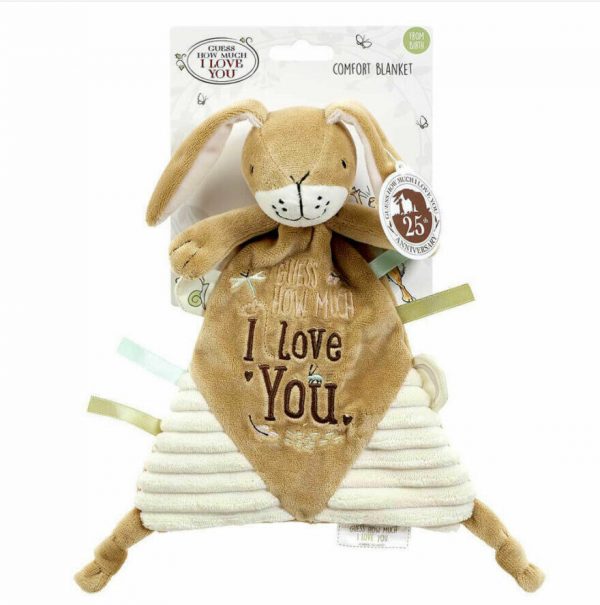 Guess How Much I Love You Little Nutbrown Hare Comfort Blanket Baby Gift Infant - Image 3