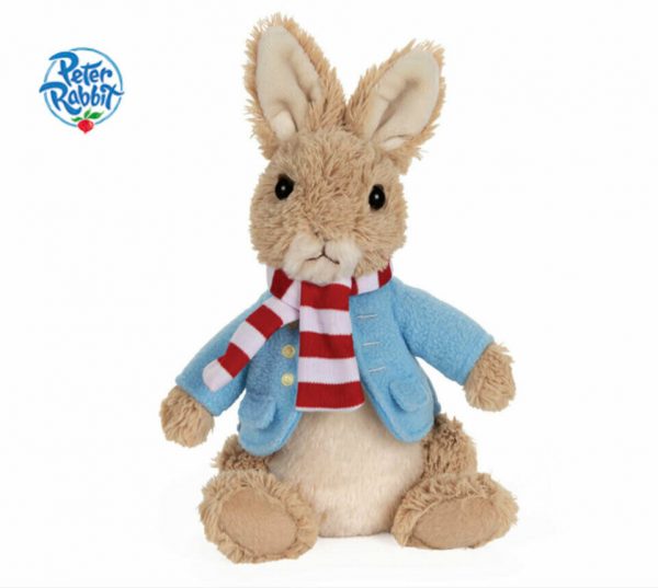 Holiday Plush Peter Rabbit Soft Toy Baby 1st Christmas Gift Newborn Infant Child - Image 3