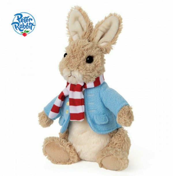 Holiday Plush Peter Rabbit Soft Toy Baby 1st Christmas Gift Newborn Infant Child