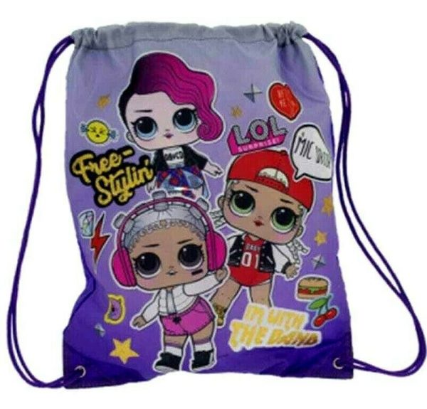 Large Backpack Kids LOL Surprise Girls Trainer School Swim Bag Children Gift - Image 3