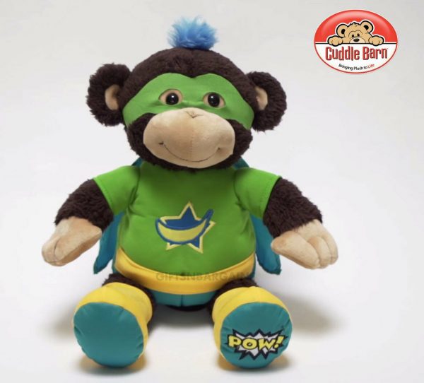 Max the Wonder Chimp Plush Light up Talking Monkey Toy Child Boy SuperHero Gift - Image 4