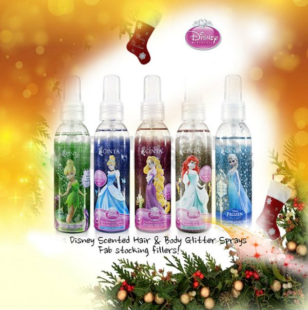 TINKERBELL SCENTED APPLE HAIR BODY SPRAY 120ML GREEN GLITTER GIRLS FAIRIES GIFT - Image 4