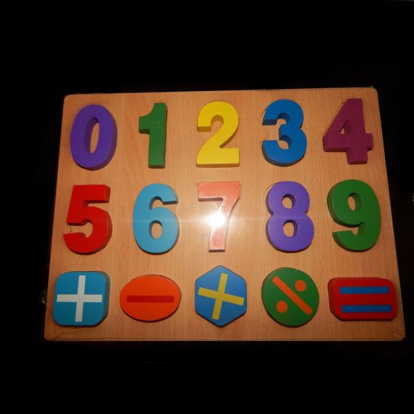 Wooden 3D Puzzle Alphabet ABC/ Numbers 123 Child Learning Toy Kid Gift Christmas - Image 3