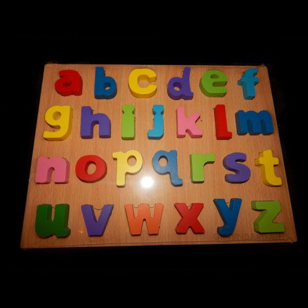 Wooden 3D Puzzle Alphabet ABC/ Numbers 123 Child Learning Toy Kid Gift Christmas - Image 4