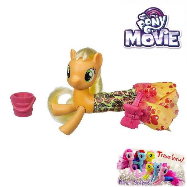 Apple Jack Seapony My Little Pony Toy Playset Girl Child Christmas Gift - Image 3