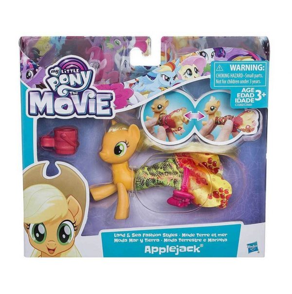 Apple Jack Seapony My Little Pony Toy Playset Girl Child Christmas Gift