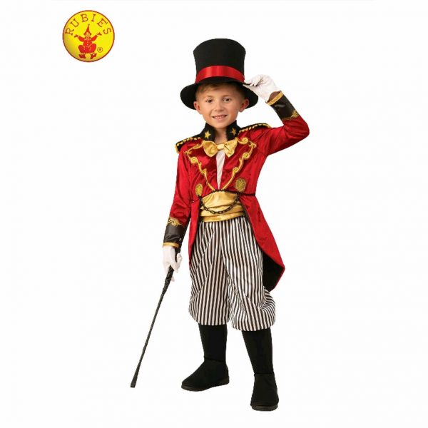 Circus Ringmaster Costume Child Dumbo Book Week Fancy Dress Boy M / L Child Kid - Image 3