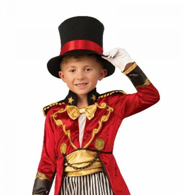 Circus Ringmaster Costume Child Dumbo Book Week Fancy Dress Boy M / L Child Kid