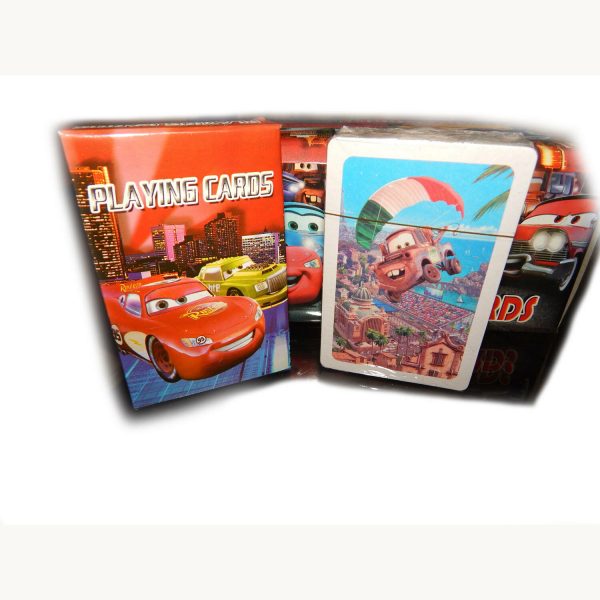 Disney CARS McQueen Playing Cards Travel Boys Christmas Gift Stocking Filler