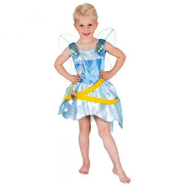 Disney Fairies Periwinkle Deluxe Pirate Fairy Costume & Wings Girls 4-6 Licensed