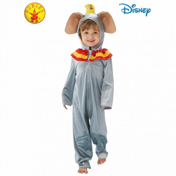 Dumbo Elephant Costume Disney Toddler Animal Plush Jumpsuit Book Week Licensed - Image 4