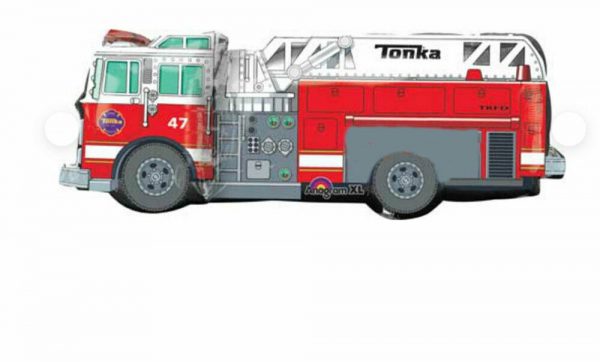 FIRE TRUCK TONKA PARTY SUPPLIES 35" SUPERSHAPE ANAGRAM FOIL BALLOON BIRTHDAY BOY - Image 3