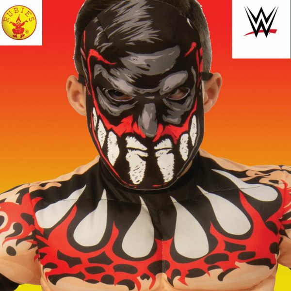 Finn Balor Wrestler WWE Champion Muscle Boy Kid HalloweenDemonic Costume Fergal - Image 4