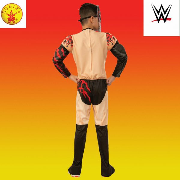 Finn Balor Wrestler WWE Champion Muscle Boy Kid HalloweenDemonic Costume Fergal - Image 7