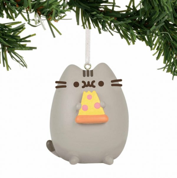 Gund Pusheen I Love Pizza Ornament Christmas Cute Hanging Decoration Licensed