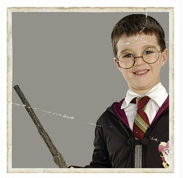 HARRY POTTER LICENSED GLASSES & WAND KIT WIZARD BOY CHILD COSTUME ACCESSORY KID - Image 4