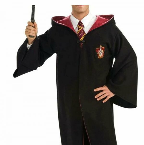 LICENSED MENS HARRY POTTER DELUXE ROBE S: STD - Image 3