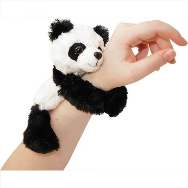 PLUSH SOFT TOY Wild Republic Huggers Panda Cuddlekins 20cm Animal Slap Bracelet