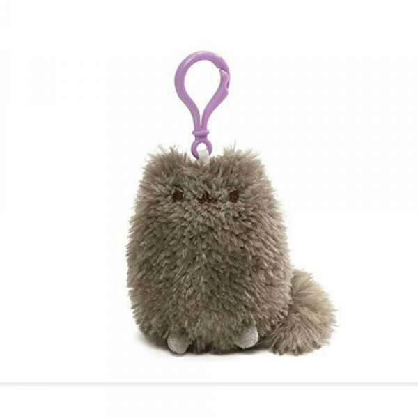 Pusheen 3-D Key Ring Pip Backpack Clip Plush 12.7 cm Gund Stocking Filler Xmas - Image 3