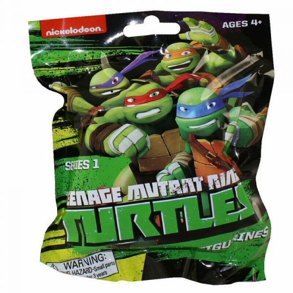 TMNT Teenage Mutant Ninja Turtle Keychain Figure Bag Backpack Clip Ring Boys 4+ - Image 12