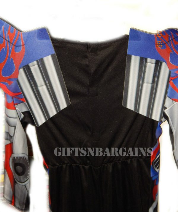 Transformers 4 Optimus Prime Dlx Movie Muscle Costume Boys S; M/L Free Gloves - Image 6