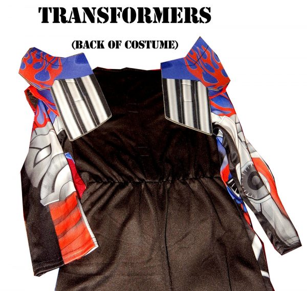 Transformers 4 Optimus Prime Dlx Movie Muscle Costume Boys S; M/L Free Gloves - Image 8