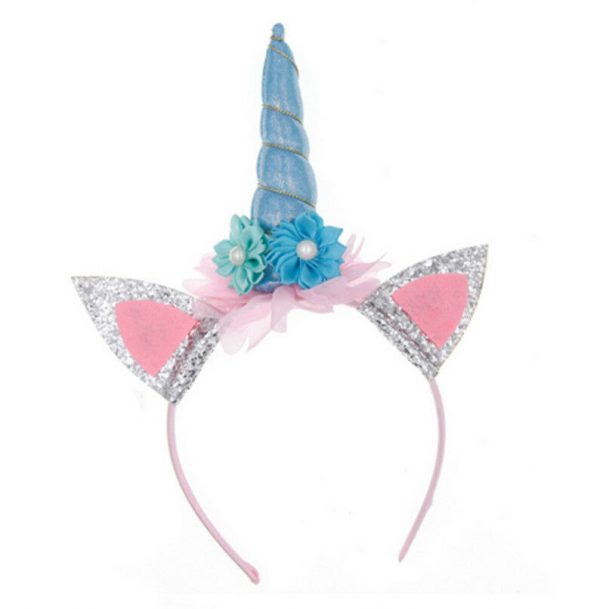 Unicorn Costume Accessory Headband Girls Baby Tiara Child Birthday Fancy Dress - Image 10