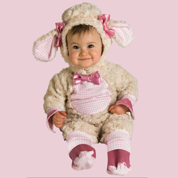 Lil Lamb Plush Animal Costume Child Baby Toddler Kids Fancy Dress Easter - Image 3