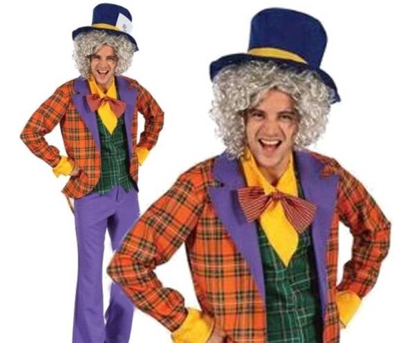 Mad Hatter Magician Style Adult Costume Men Book Week - Image 2