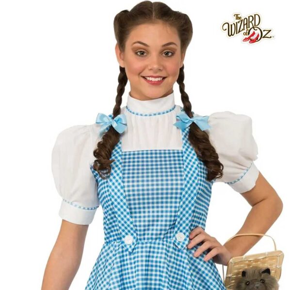 Licensed Wizard of Oz Dorothy Adult Costume Book Week S: Plus Size - Image 2