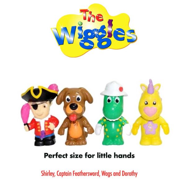 The Wiggles Wiggly Figurines Side Characters 4-Pack Toys - Image 2