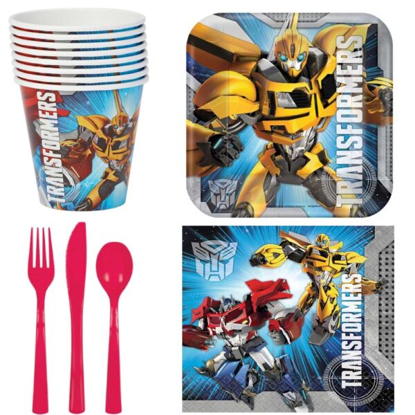 Transformers Party Pack Cups for 8 Guests